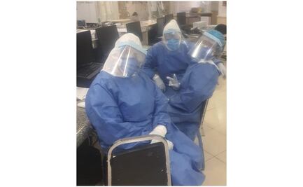 Pasar el 10 de Mayo aislada por tener Covid-19; así lo vive Vane, una enfermera del ISSSTE