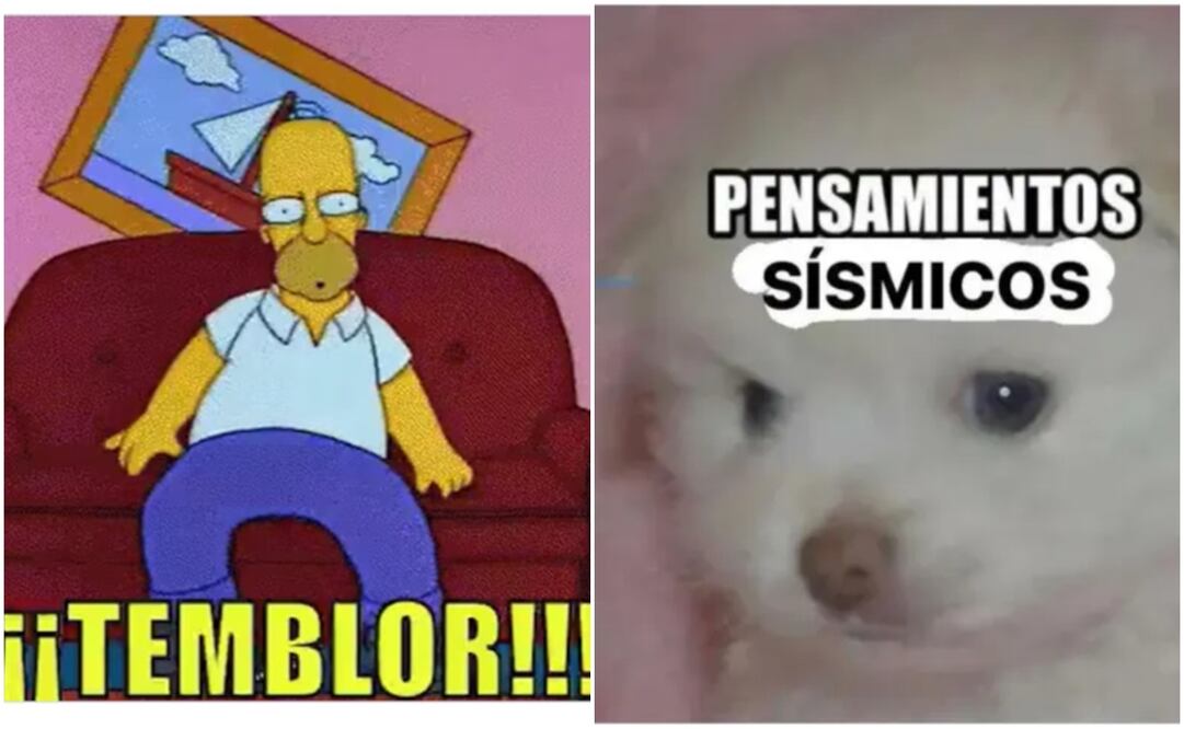 Usuarios reaccionan con memes a microsismos en CDMX. Fuente X