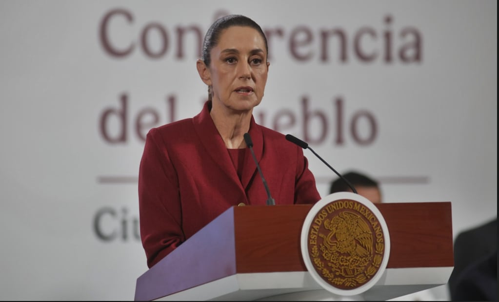 La presidenta Claudia Sheinbaum Pardo rechazó que se busque espiar o censurar con la nueva Ley en Materia de Telecomunicaciones y Radiodifusión, la cual fue ayer aprobada por la Cámara de Diputados. Foto: Carlos Mejía/EL UNIVERSAL