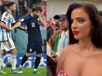 Ivana Knoll, la novia del Mundial, revienta a Argentina, "No es un buen equipo"