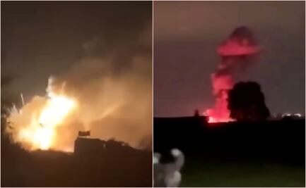 Explosión de polvorín cimbra Irapuato; no se reportan persona heridas