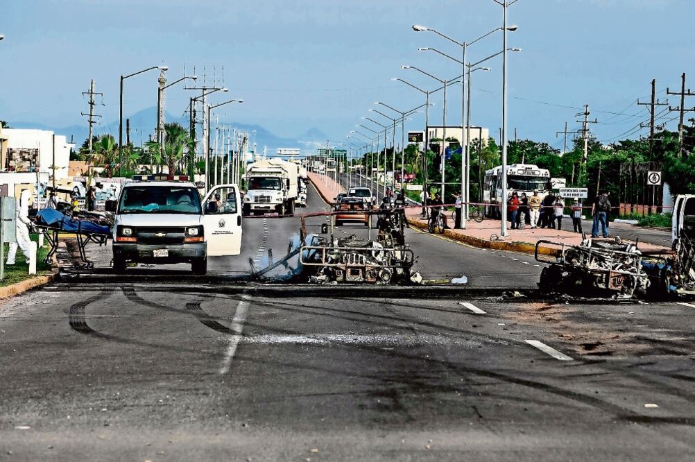 El pasado 30 de septiembre un convoy con 17 elementos del Ejército fue emboscado por un grupo armado. En el enfrentamiento cinco militares murieron y 10 más quedaron lesionados (ARCHIVO. EL UNIVERSAL)
