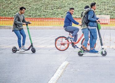 Retos de scooters y bicis en el mundo