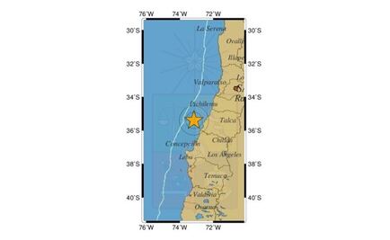 Sismo de magnitud 6.6 sacude Chile