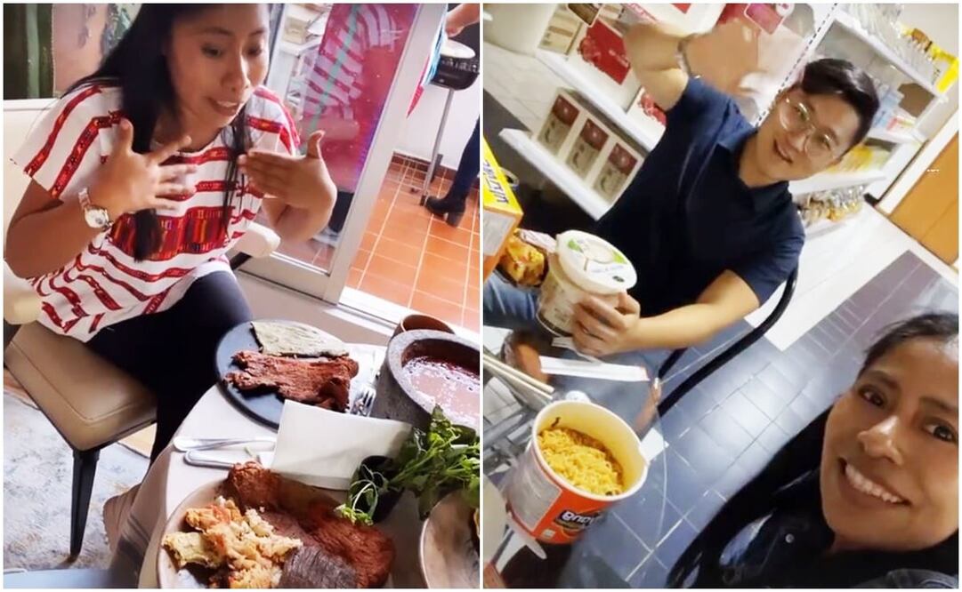 Imágenes: Instagram Stories de Coreano Vlogs y Yalitza Aparicio