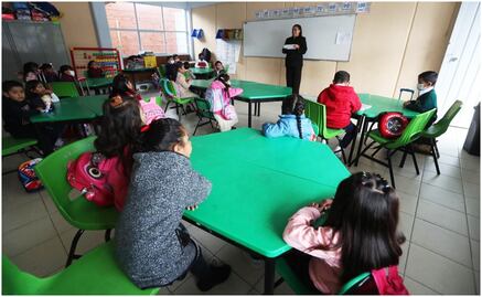 FOTOS: Peinados de último momento, retardos, llanto y loncheras olvidadas en primer día de clases en Edomex