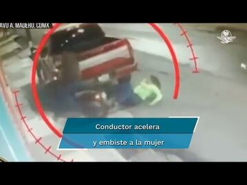 Sujeto en moto atropella y patea a mujer en la GAM