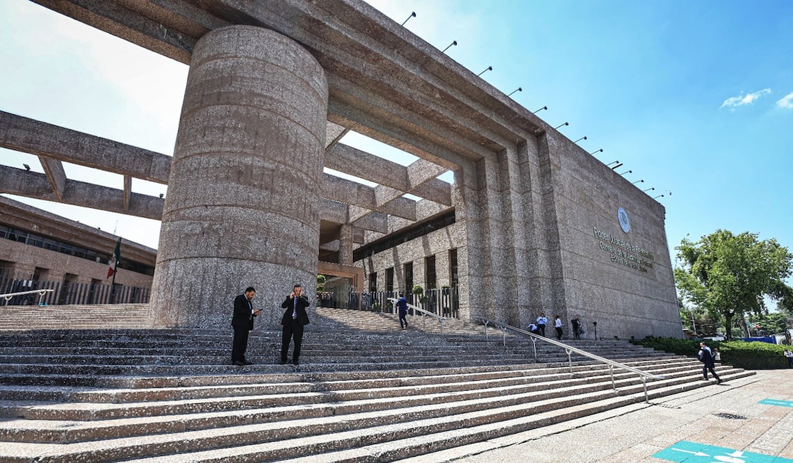 Fachada del edificio sede del Poder Judicial de la Federación en San Lázaro Foto: Archivo EL UNIVERSAL