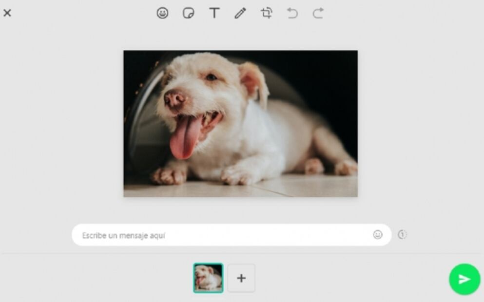 Cómo añadir paint a WhatsApp Web para editar fotos
