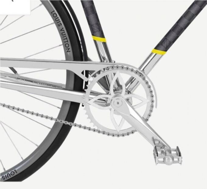 Esta es la bicicleta de lujo de Louis Vuitton