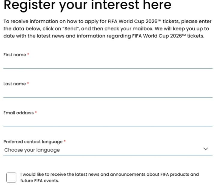 FIFA abre proceso de venta de entradas para la Copa del Mundo de 2026, ¿Cómo registrarse?