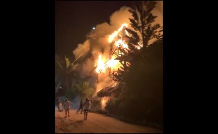 Se registra incendio en isla de Holbox; reportan afectaciones a hoteles