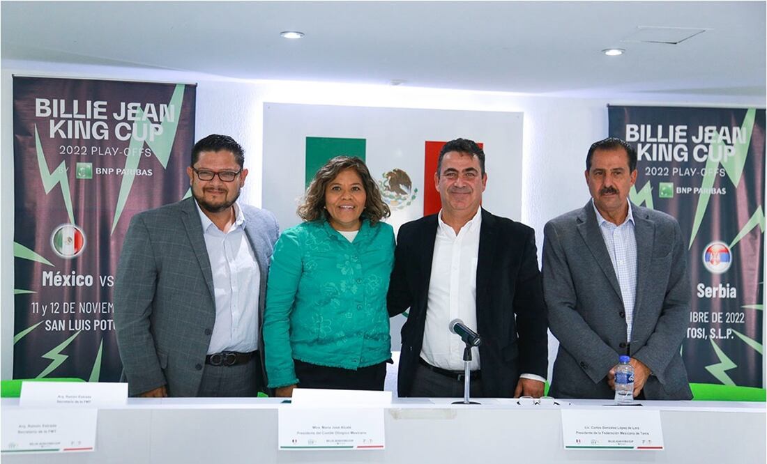 México va por resultado histórico en la Billie Jean King Cup en San Luis / FOTO: CORTESÍA