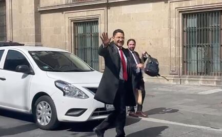 "Todo en orden": Martí Batres se reúne con AMLO en Palacio Nacional tras microsismos