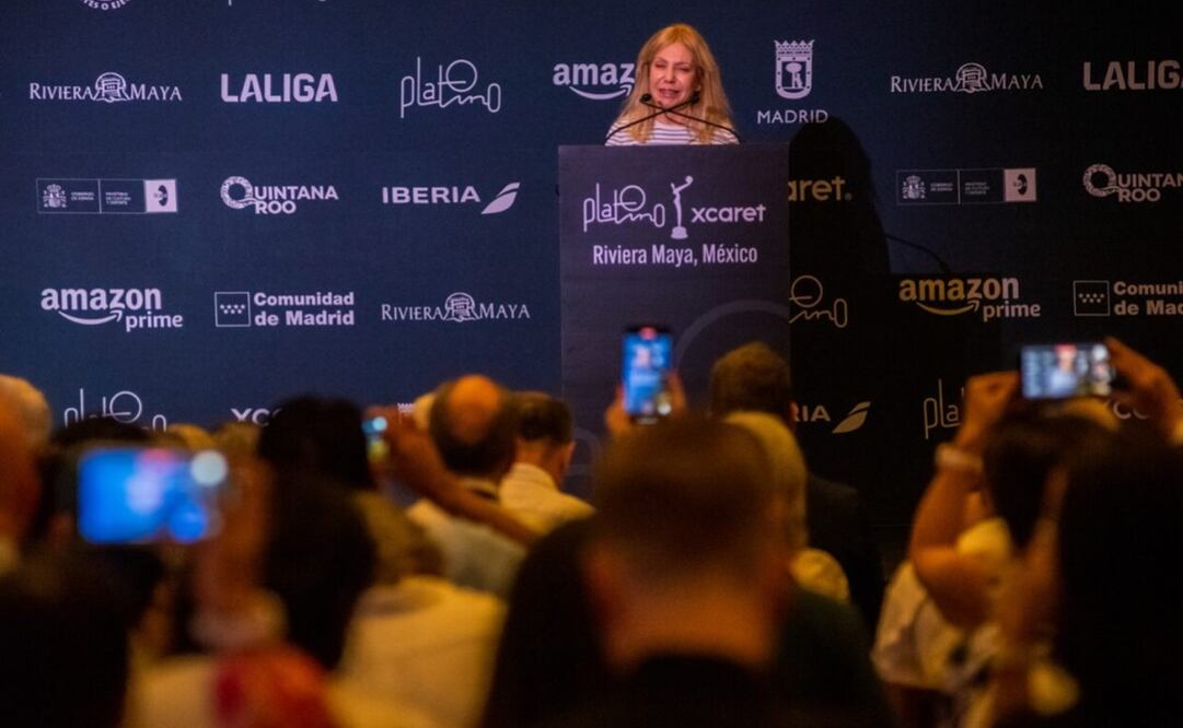 La actriz Cecilia Roth. Foto: Premios Platino.