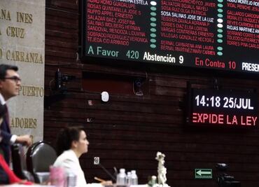 Diputados avalan en lo general la Ley de Extinción de Dominio