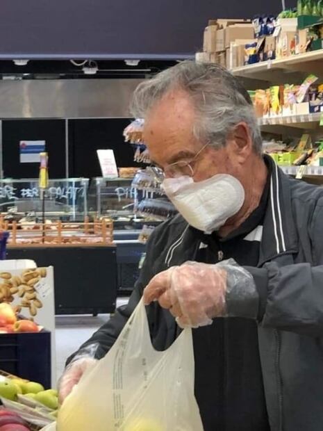 Con humor y estilo: Así se protege la gente del coronavirus