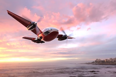 El taxi aéreo que imita el vuelo de los pájaros