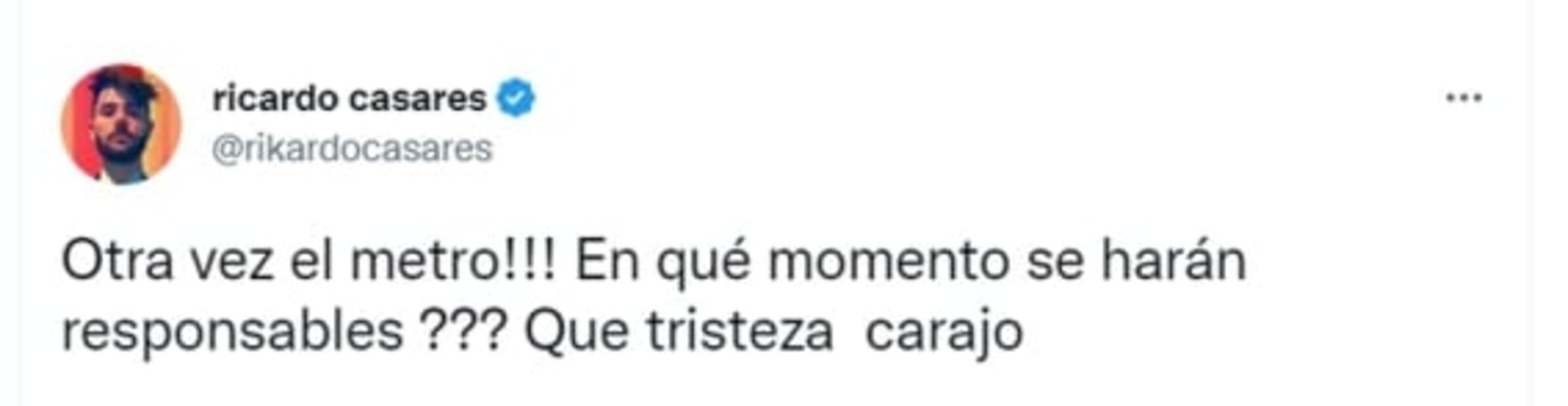 Ricardo Casares explota contra gobierno de la CDMX tras accidente del metro 
