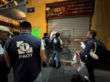 Retiran ilegalmente sellos de suspensión en bares del Centro Histórico de la CDMX; PAOT los repone