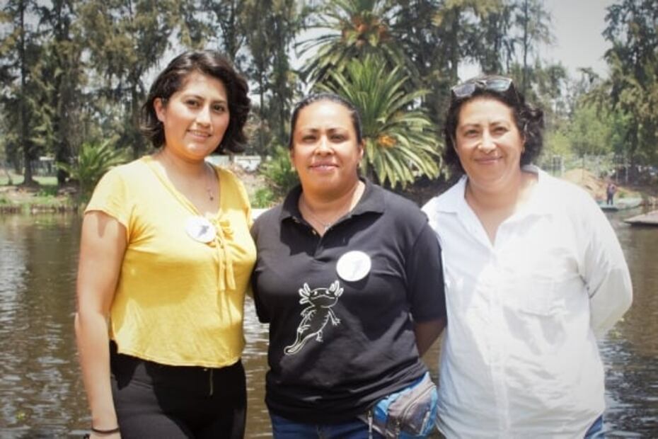 Mujeres al rescate del ajolote