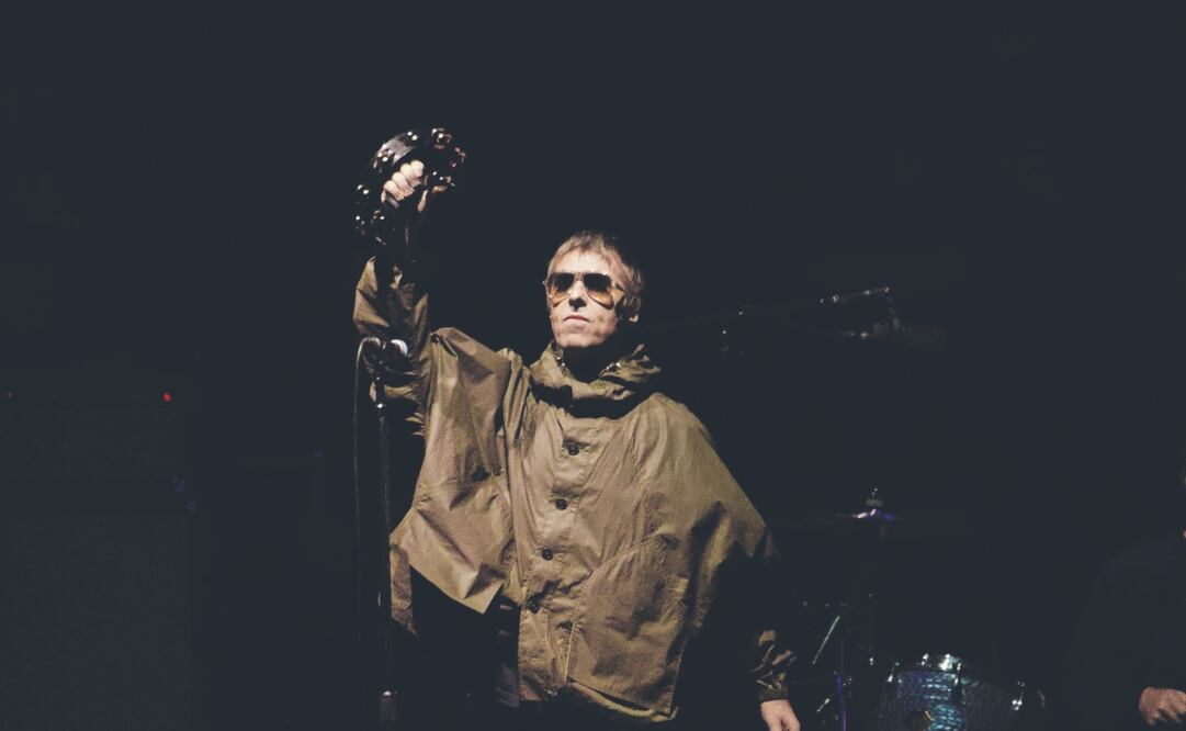 Liam portó su pandero y poncho característicos. FOTOS: GERMÁN ESPINOSA y CÉSAR OLIVARES. EL UNIVERSAL