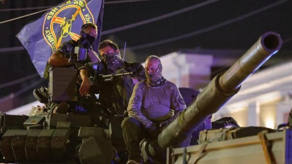 Los milicianos de Wagner ocuparon el 24 de junio durante varias horas un cuartel general del ejército en Rostov del Don, en el sur de Rusia, y avanzaron varios cientos de kilómetros rumbo a Moscú.