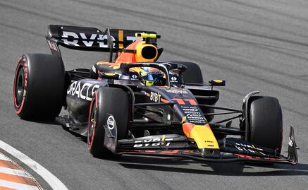 Checo Pérez culmina cuarto y Max Verstappen gana el GP de Países Bajos 