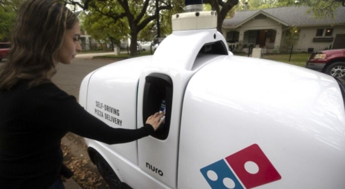 Tu próxima pizza podría ser entregada por un robot autónomo
