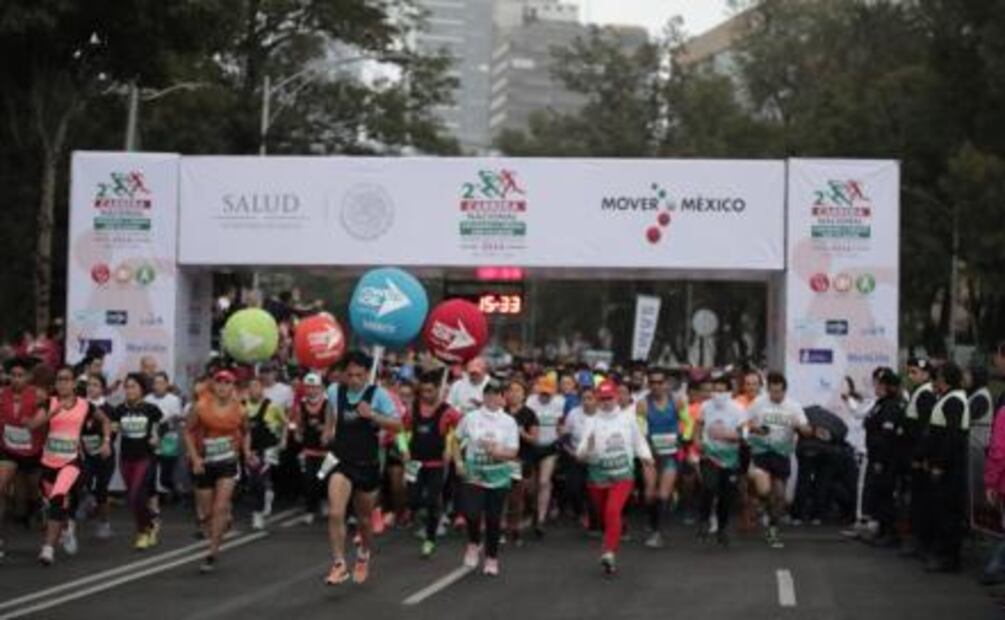 Narro da banderazo a segunda carrera “Moviendo a México por tu salud”