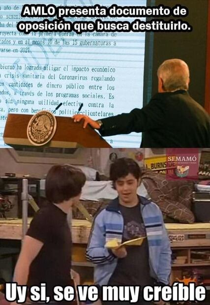 El "BOA", denunciado por AMLO, genera memes en la red