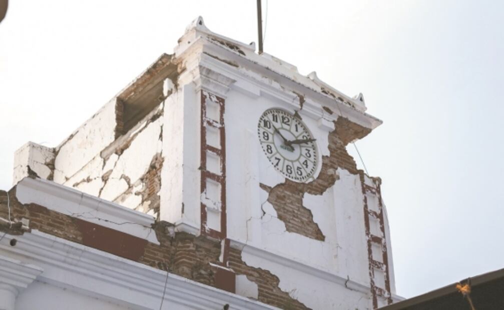 Palacio de Juchitán: el tiempo se detuvo con el 7-S