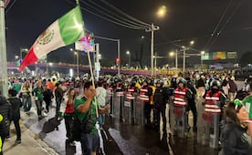 Detienen a 120 personas durante operativo por el partido México-Inglaterra; participaron 17 mil elementos de la SSC
