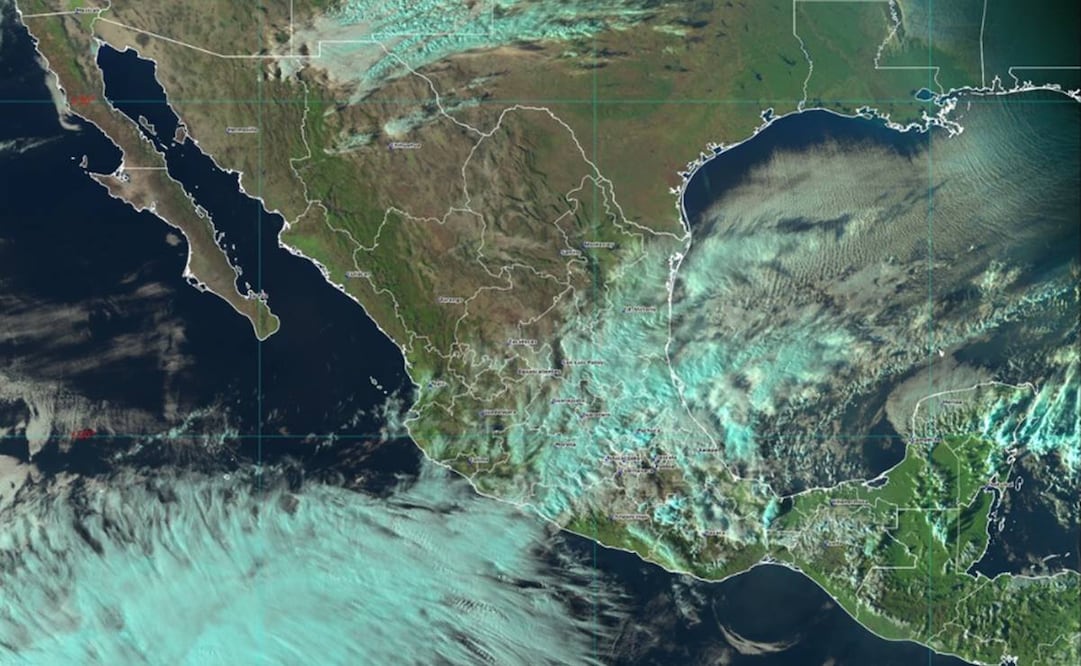 Tormenta Invernal y Frente frío 21 afectarán al país / Imagen Conagua