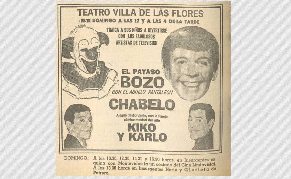 Xavier López en 1970. Hemeroteca EL UNIVERSAL.