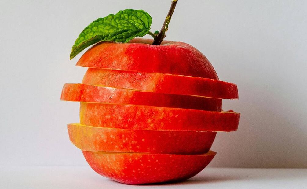 Evita que tus manzanas se oxiden. Foto: Pexels