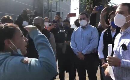 Video. “Llevo toda la noche buscando a mi hijo, díganme dónde está”