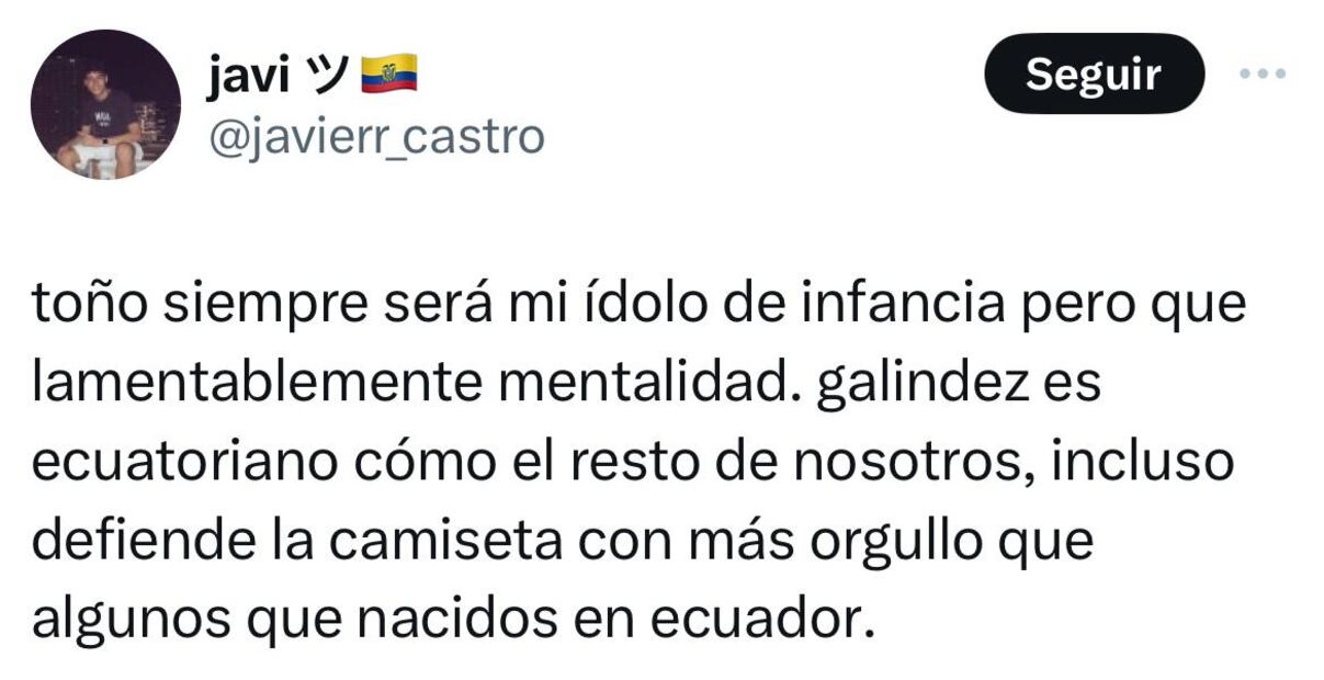 Tweets Antonio Valencia