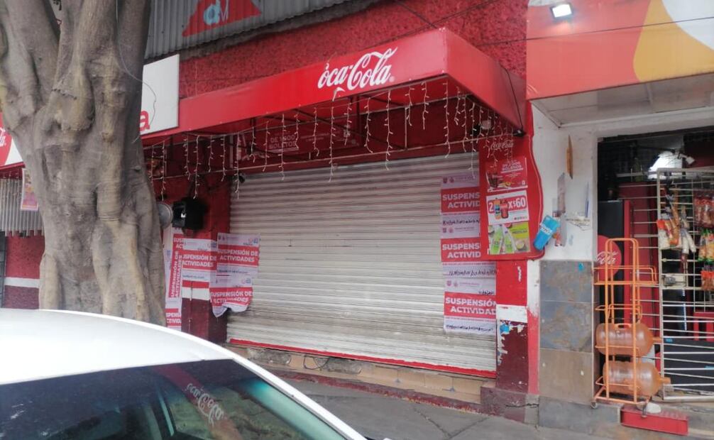 Suspenden actividades de comercios por irregularidades (08/09/2025). Foto: Especial