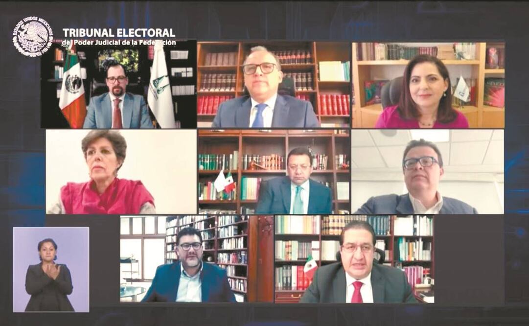 Los magistrados dijeron que este 6 de junio es el día en el que la sociedad decide que prefiere regirse por el orden y la razón. Foto: Tomada de video.