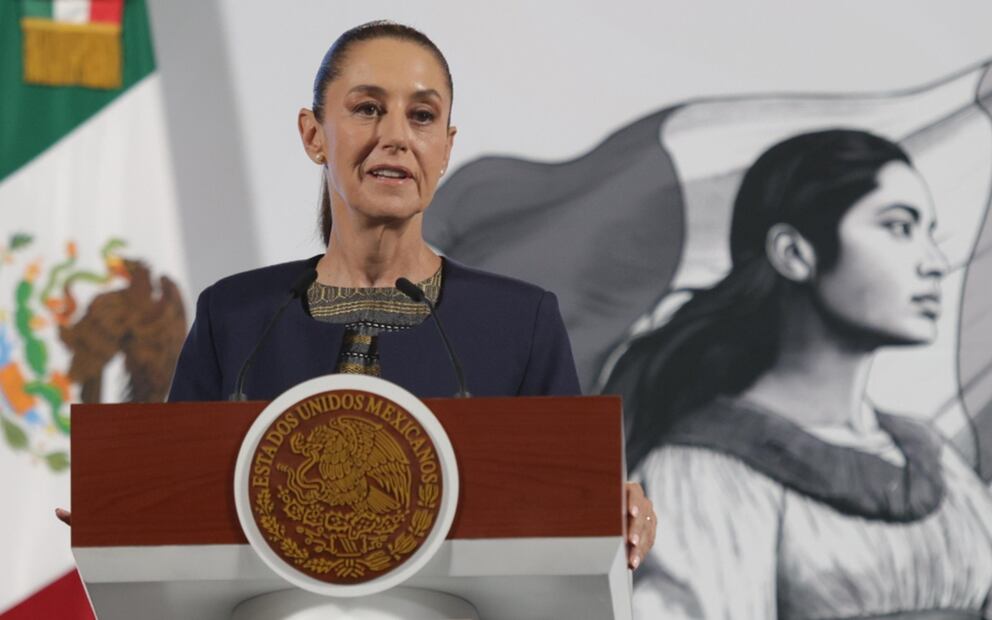 La presidenta de México, Claudia Sheinbaum Pardo, aseguró que con el gobernador de Jalisco, Pablo Lemus, se acordó trabajar conjuntamente ante el caso del rancho Izaguirre en Teuchitlán, Jalisco. Foto: Carlos Mejía/EL UNIVERSAL