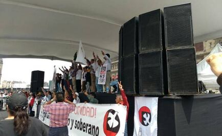 Tlatelolco’s massacre protesters reach Zócalo with justice demands