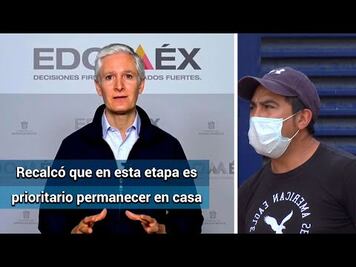 Alfredo del Mazo, gobernador de Edomex, pide usar cubrebocas