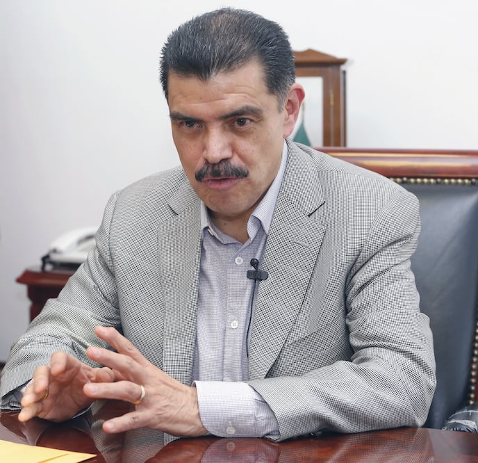 Apoyo nacional. Francisco Olvera dice que trabajará para apoyar la candidatura presidencial de José Antonio Meade