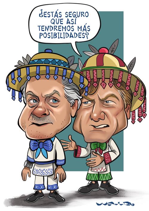 Disfraz de temporada. Cartón de WALDO