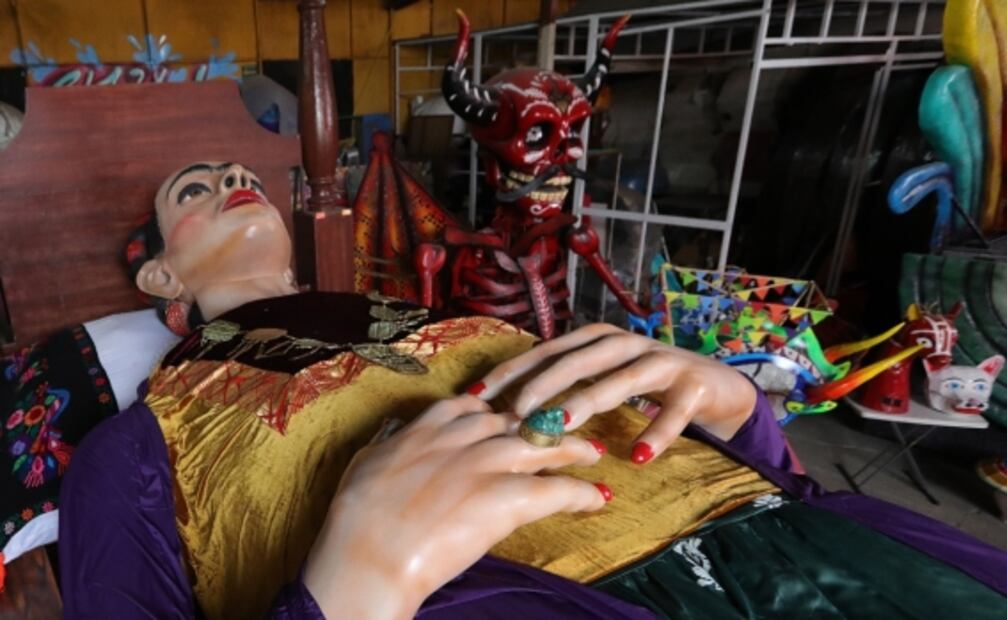 El detrás de escena del desfile de Día de Muertos de la CDMX