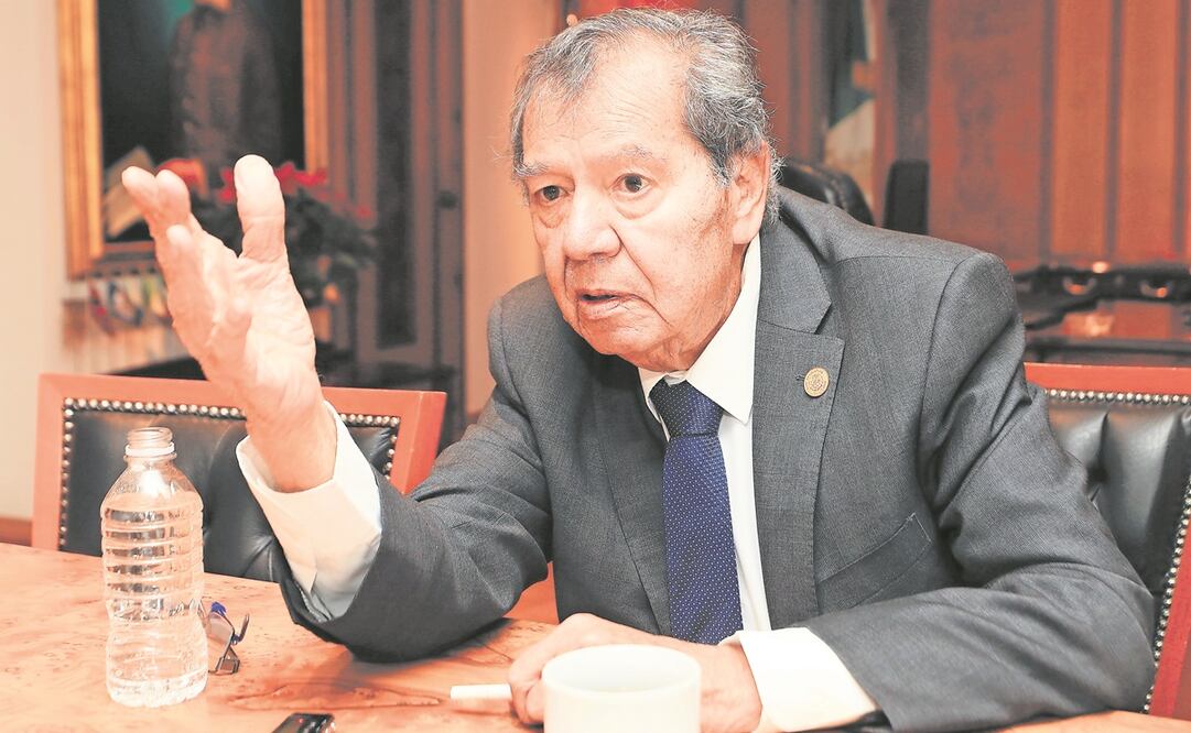 Porfirio Muñoz Ledo. Exdiputado federal por Morena. Foto: ARCHIVO EL UNIVERSAL
