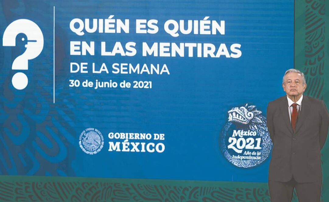El presidente Andrés Manuel López Obrador, el miércoles, en la presentación del “Quién es quién...”. Foto: Diego Simón/ El Universal. 