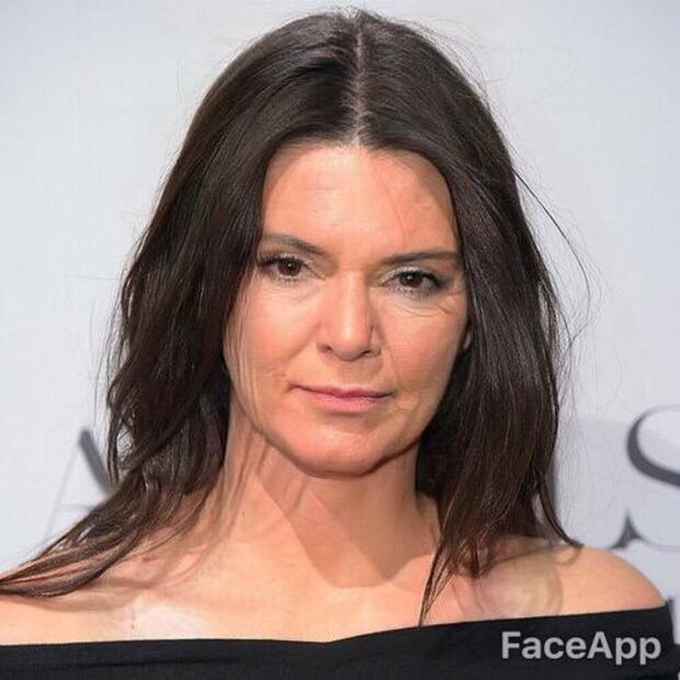 Así se ven algunos personajes de la moda con FaceApp