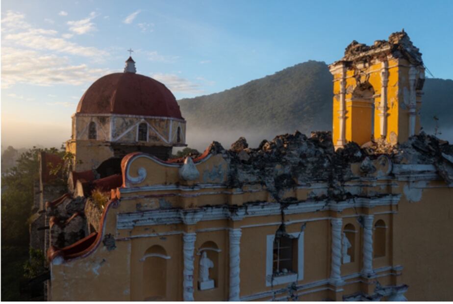 Tempo de Santiago Apóstol en Atzala, Puebla. Foto: Christian Palma Montaño.